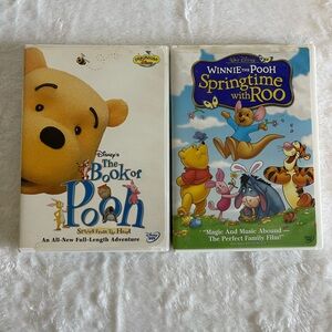 The book of pooh and springtime with Roo